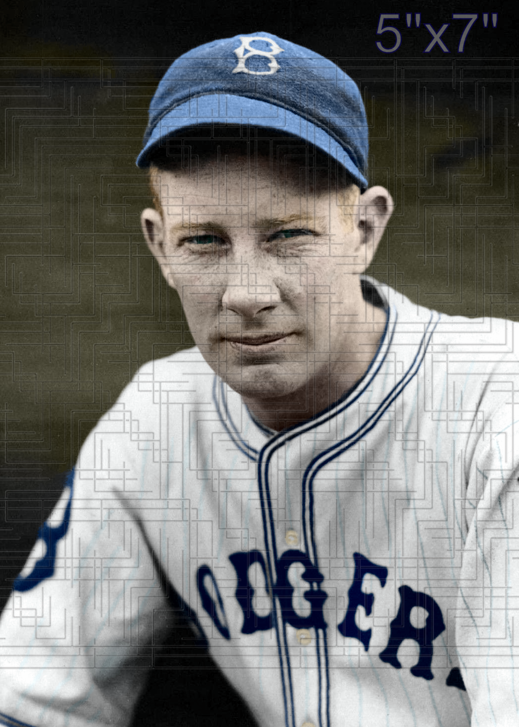 Charlie Perkins - 1934 Brooklyn Dodgers - choose a size & style