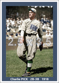 Charlie Pick - 1918 Chicago Cubs - choose a size & style