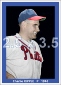 Charlie Ripple - 1946 Philadelphia Phillies - choose a size & style