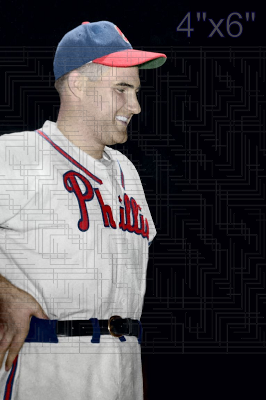 Charlie Ripple - 1946 Philadelphia Phillies - choose a size & style