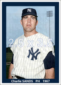 Charlie Sands - 1967 New York Yankees - choose a size & style
