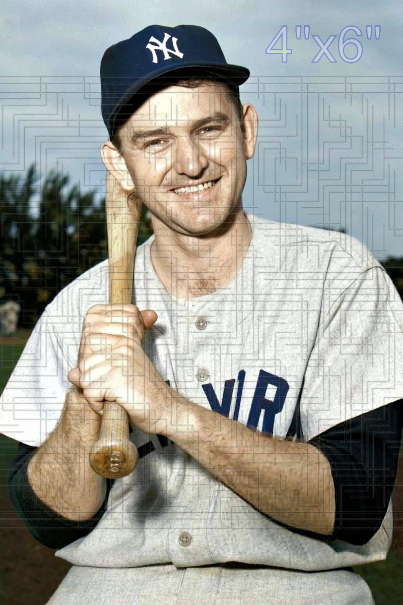 Charlie Silvera - 1950 New York Yankees - choose a size & style
