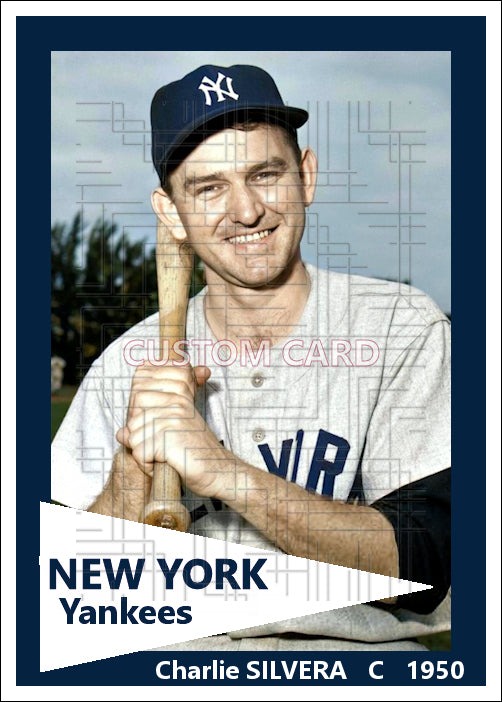 Charlie Silvera - 1950 New York Yankees - choose a size & style