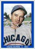Charlie Silvera - 1957 Chicago Cubs - choose a size & style