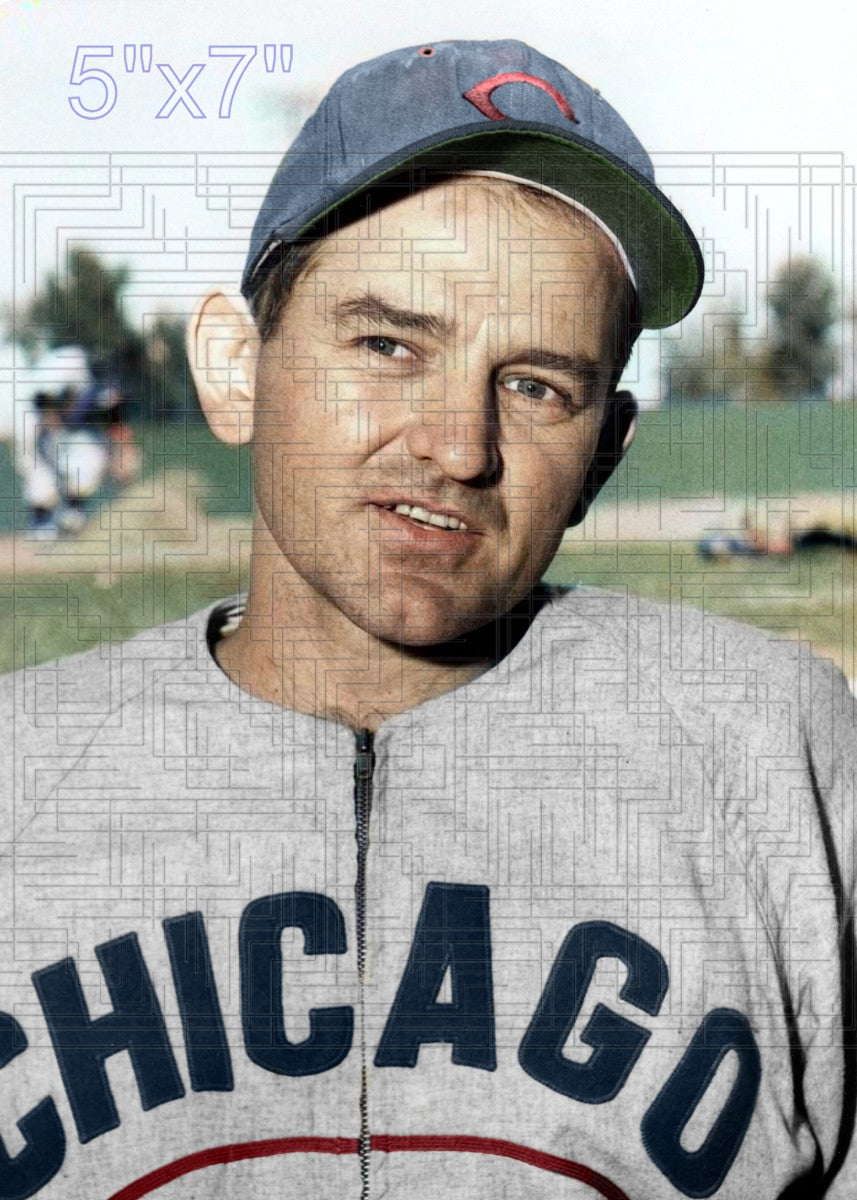 Charlie Silvera - 1957 Chicago Cubs - choose a size & style