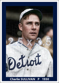 Charlie Sullivan - 1930 Detroit Tigers - choose a size & style