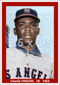 Charlie Vinson - 1964 Los Angeles Angels - choose a size & style