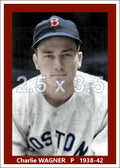 Charlie Wagner - 1938-42 Boston Red Sox - choose a size & style