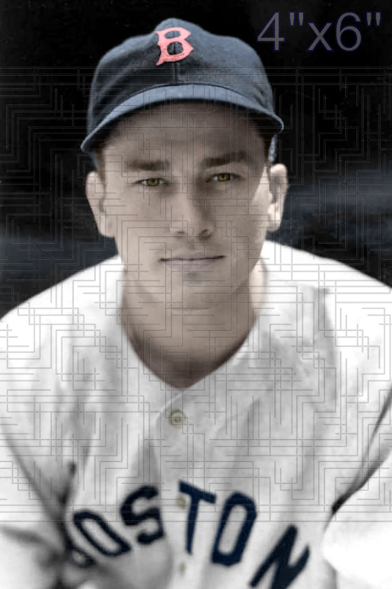 Charlie Wagner - 1938-42 Boston Red Sox - choose a size & style