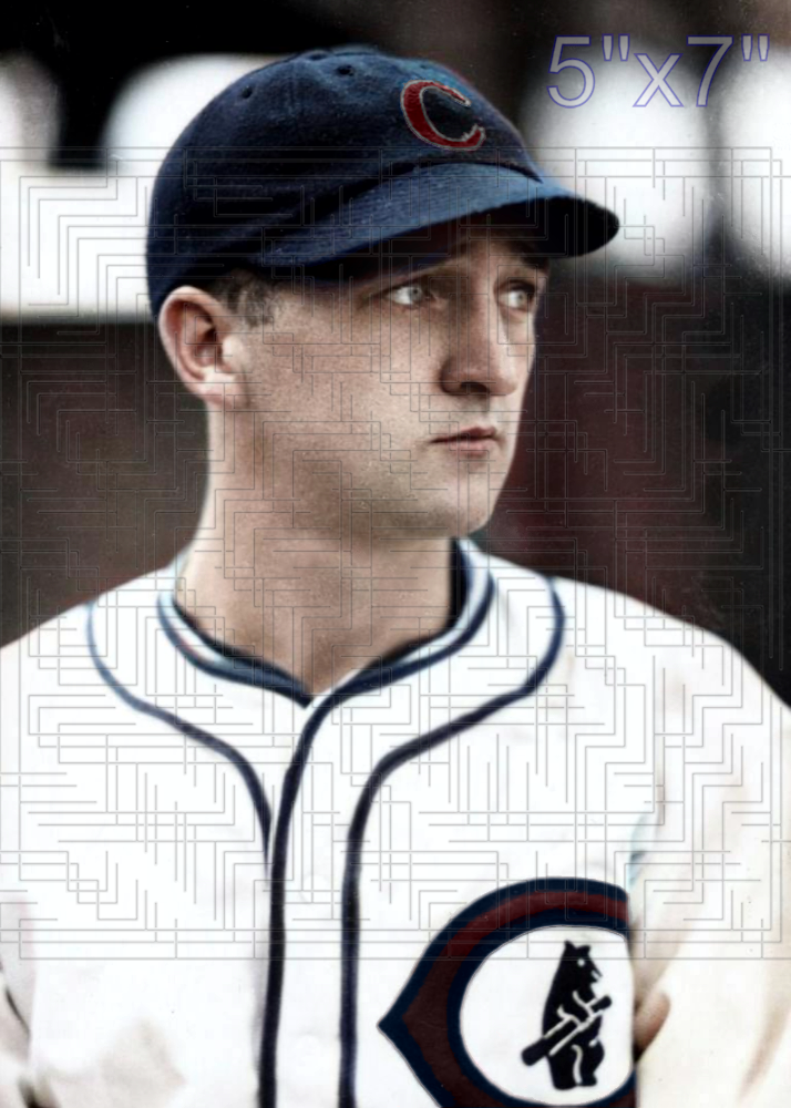 Charlie Wiedemeyer - 1934 Chicago Cubs - choose a size & style