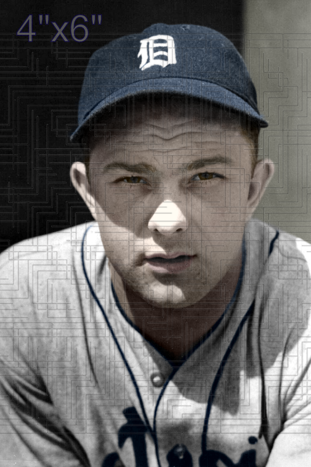 Chet Laabs - 1939 Detroit Tigers - choose a size & style