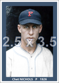 Chet Nichols - 1926 Pittsburgh Pirates - choose a size & style