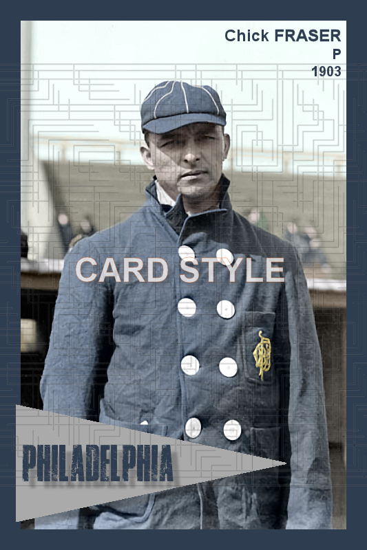 Chick Fraser - 1903 Philadelphia Phillies - choose a size & style