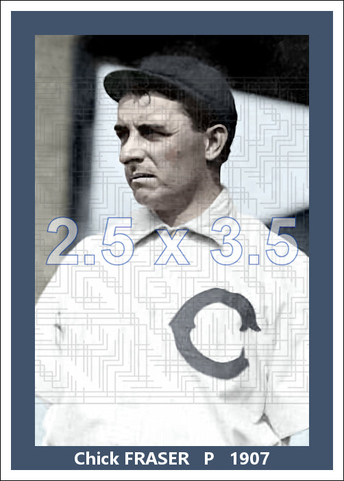 Chick Fraser - 1907 Chicago Cubs - choose a size & style