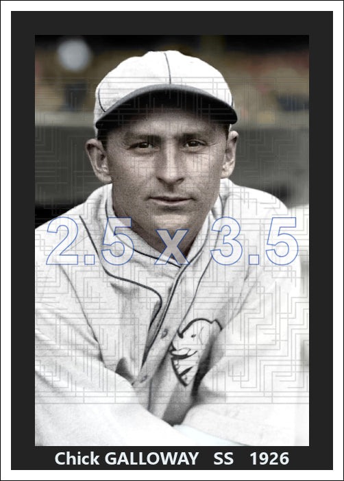 Chick Galloway - 1926 Philadelphia Athletics - choose a size & style