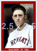 Chick Hafey - 1933 Cincinnati Reds - choose a size & style