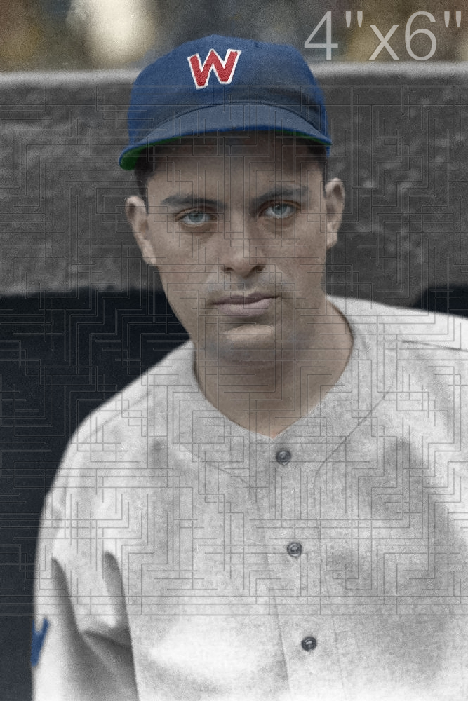 Chick Starr - 1936 Washington Senators - choose a size & style