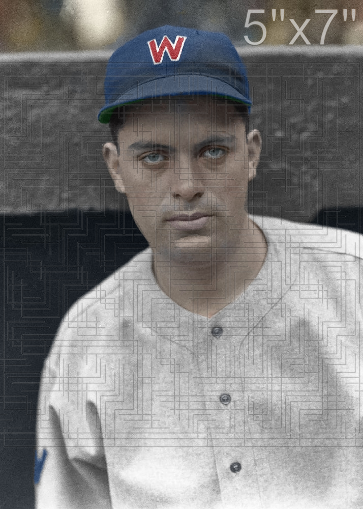 Chick Starr - 1936 Washington Senators - choose a size & style