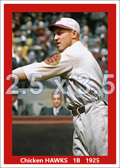 Chicken Hawks - 1925 Philadelphia Phillies - choose a size & style