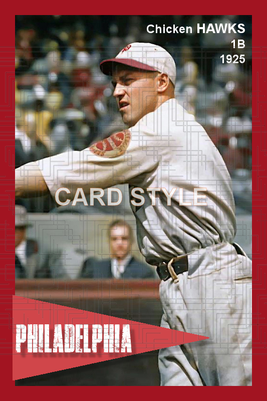 Chicken Hawks - 1925 Philadelphia Phillies - choose a size & style