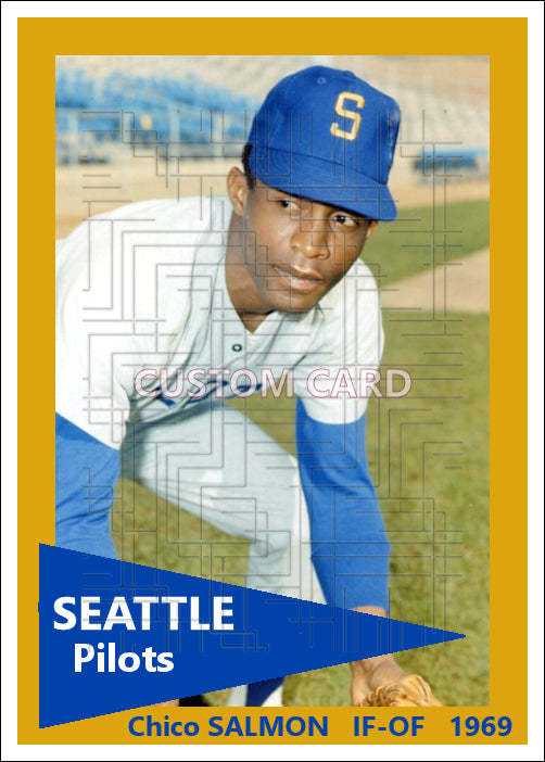 Chico Salmon - 1969 Seattle Pilots - choose a size & style