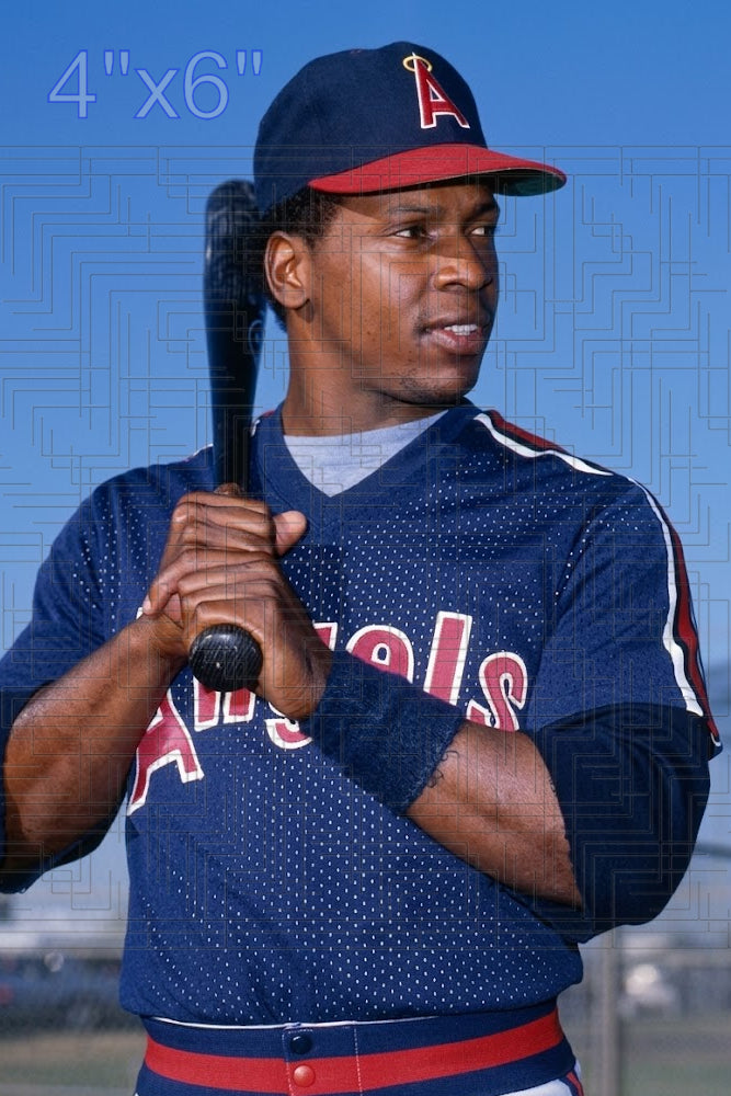 Chico Walker - 1988 California Angels - choose a size & style