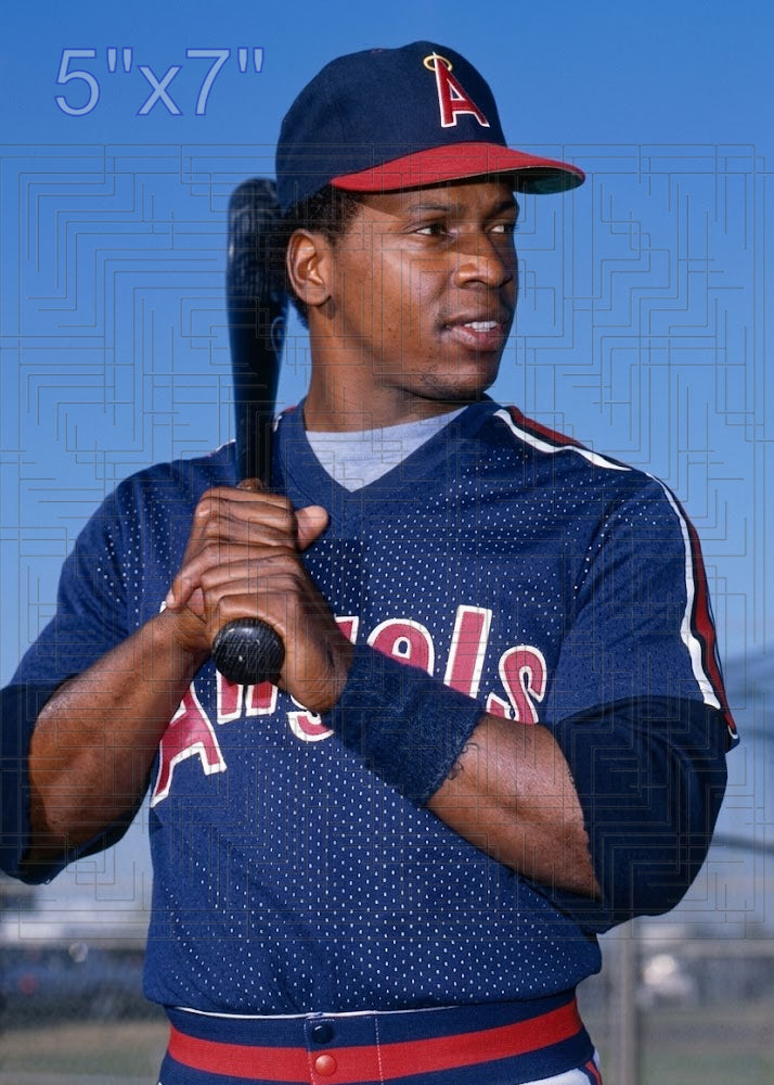 Chico Walker - 1988 California Angels - choose a size & style