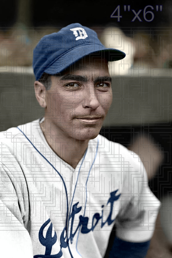 Chief Hogsett - 1935 Detroit Tigers - pose B - choose a size & style