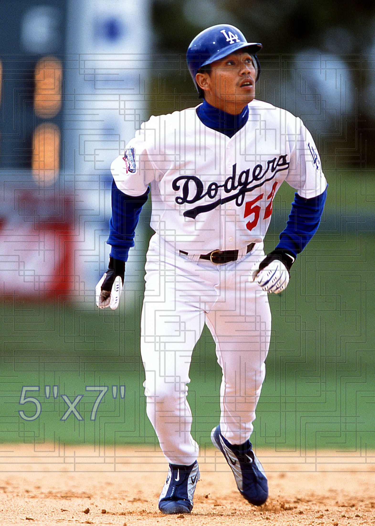 Chin-Feng Chen - 2002 Los Angeles Dodgers - pose A - choose a size & style