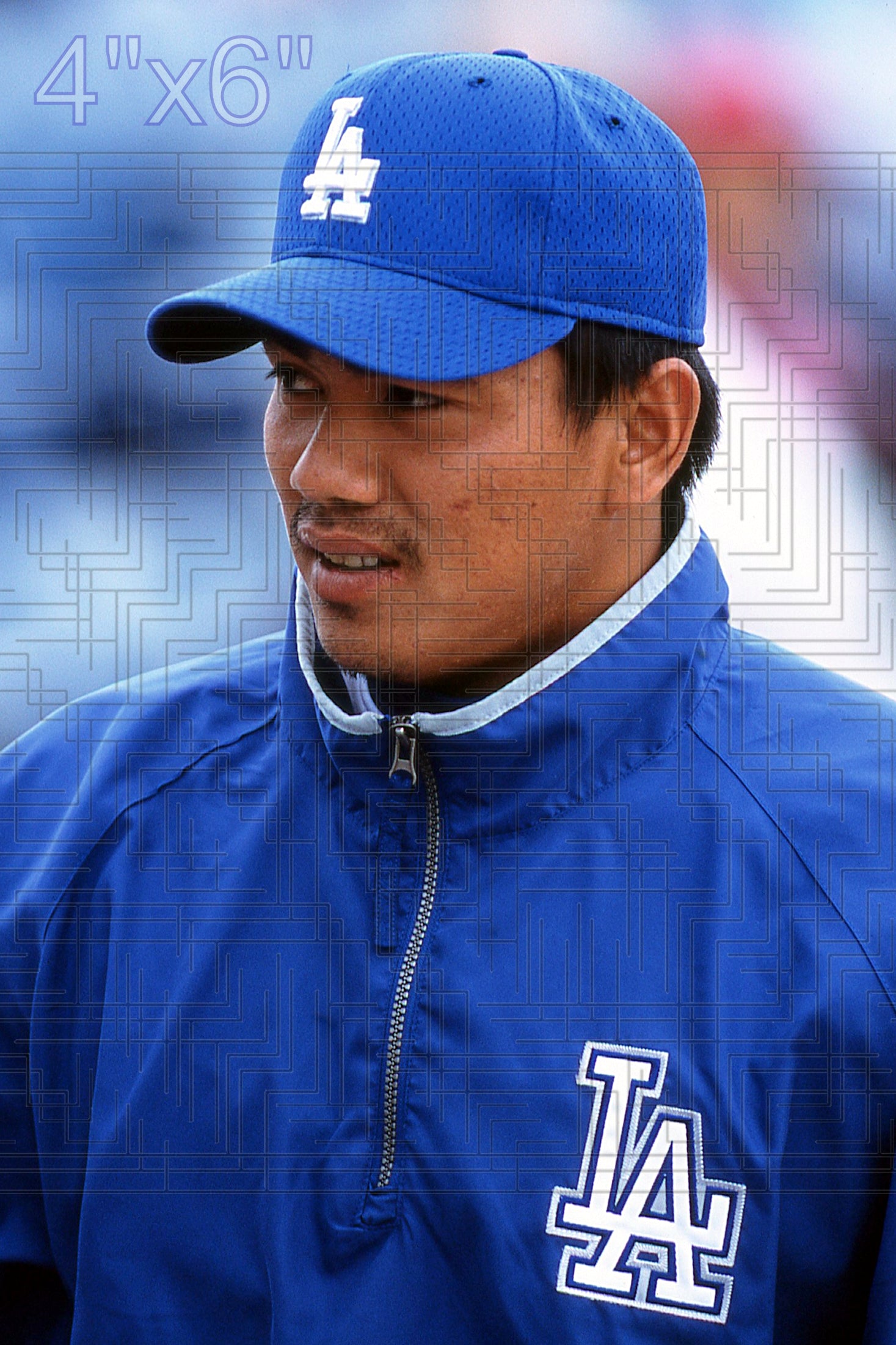 Chin-Feng Chen - 2002 Los Angeles Dodgers - pose B - choose a size & style