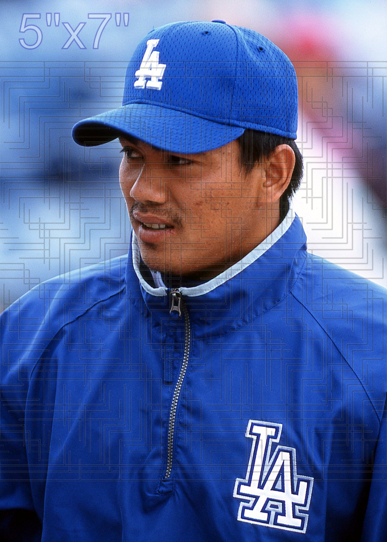 Chin-Feng Chen - 2002 Los Angeles Dodgers - pose B - choose a size & style