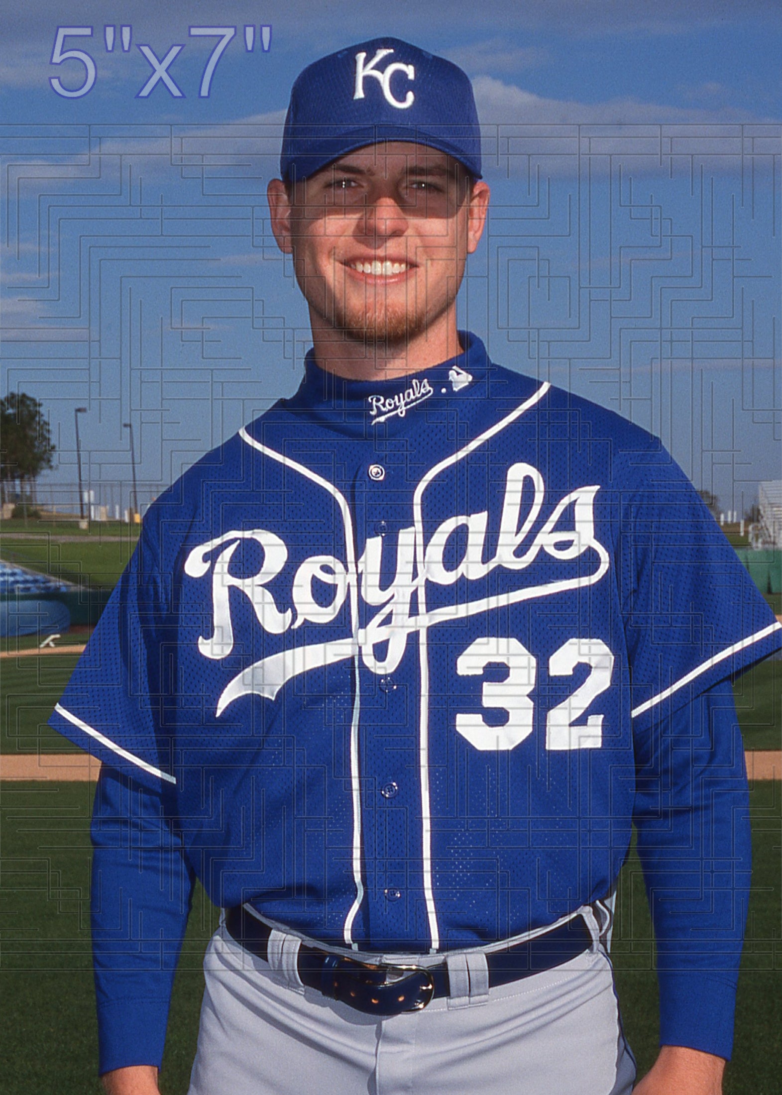 Chris George - 2002 Kansas City Royals - choose a size & style