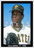 Chris Green - 1985 Pittsburgh Pirates - choose a size & style