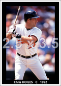 Chris Hoiles - 1992 Baltimore Orioles - choose a size & style