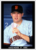 Chris Hook - 1995 San Francisco Giants - choose a size & style