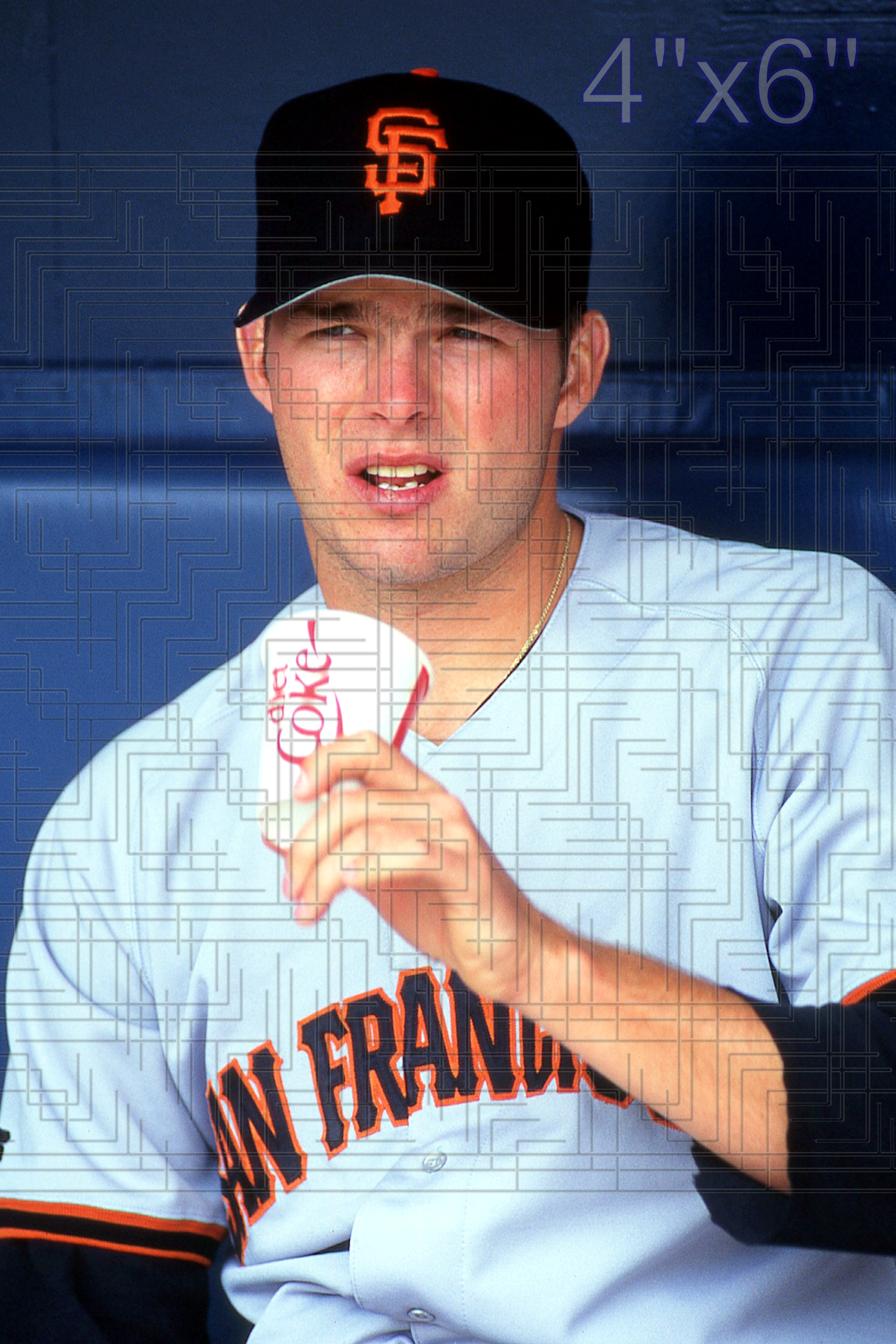 Chris Hook - 1995 San Francisco Giants - choose a size & style