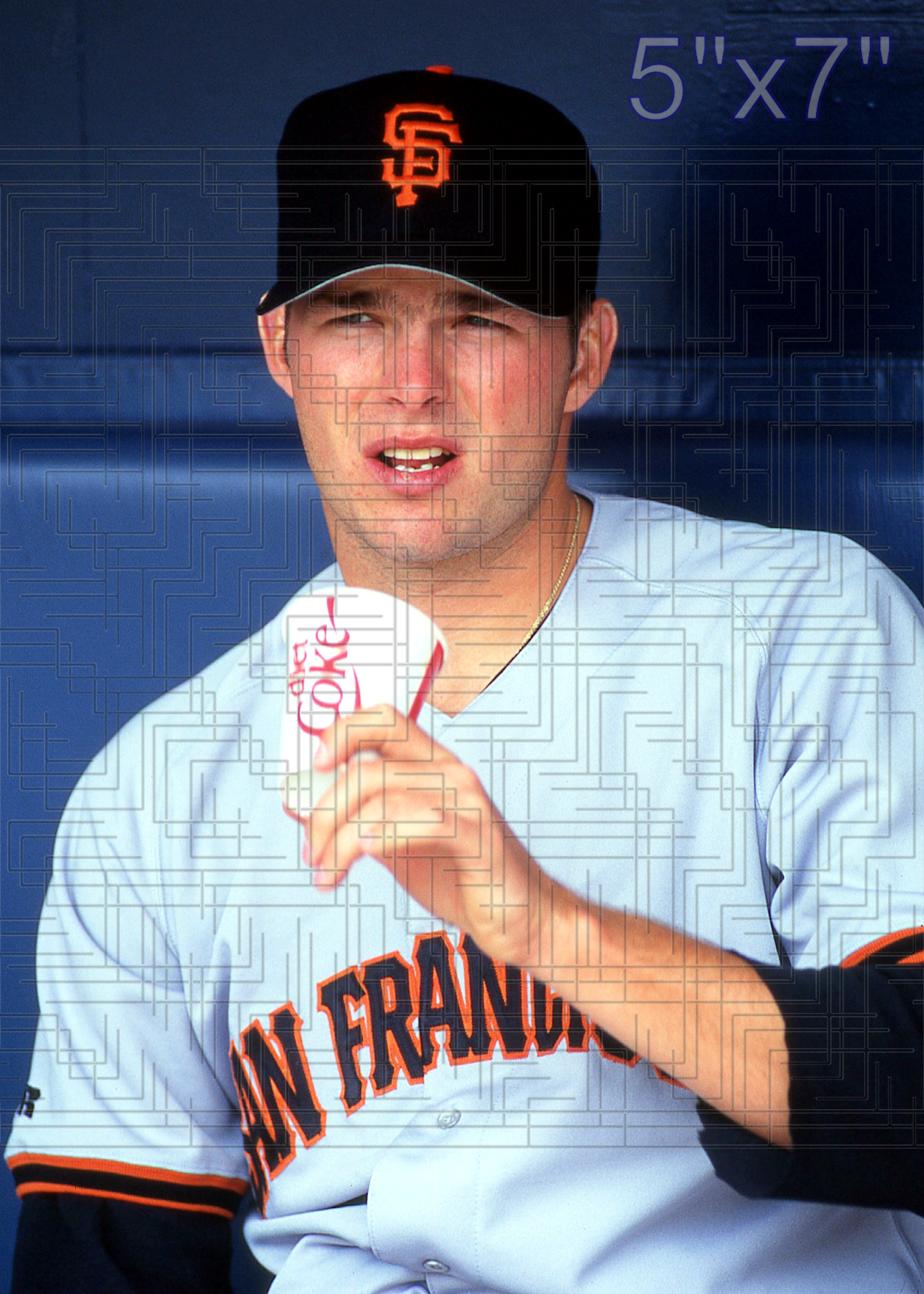 Chris Hook - 1995 San Francisco Giants - choose a size & style