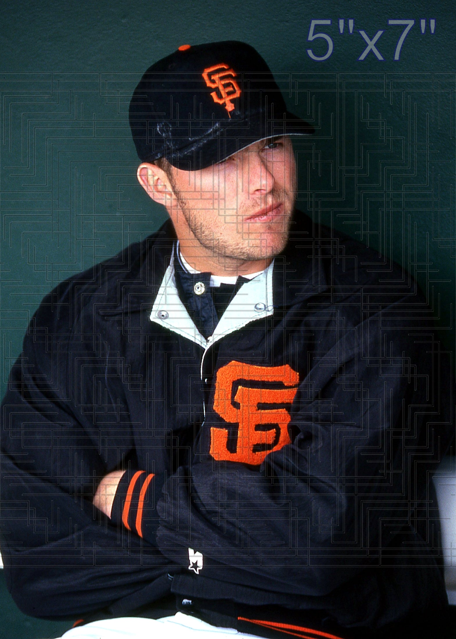 Chris Hook - 1996 San Francisco Giants - choose a size & style