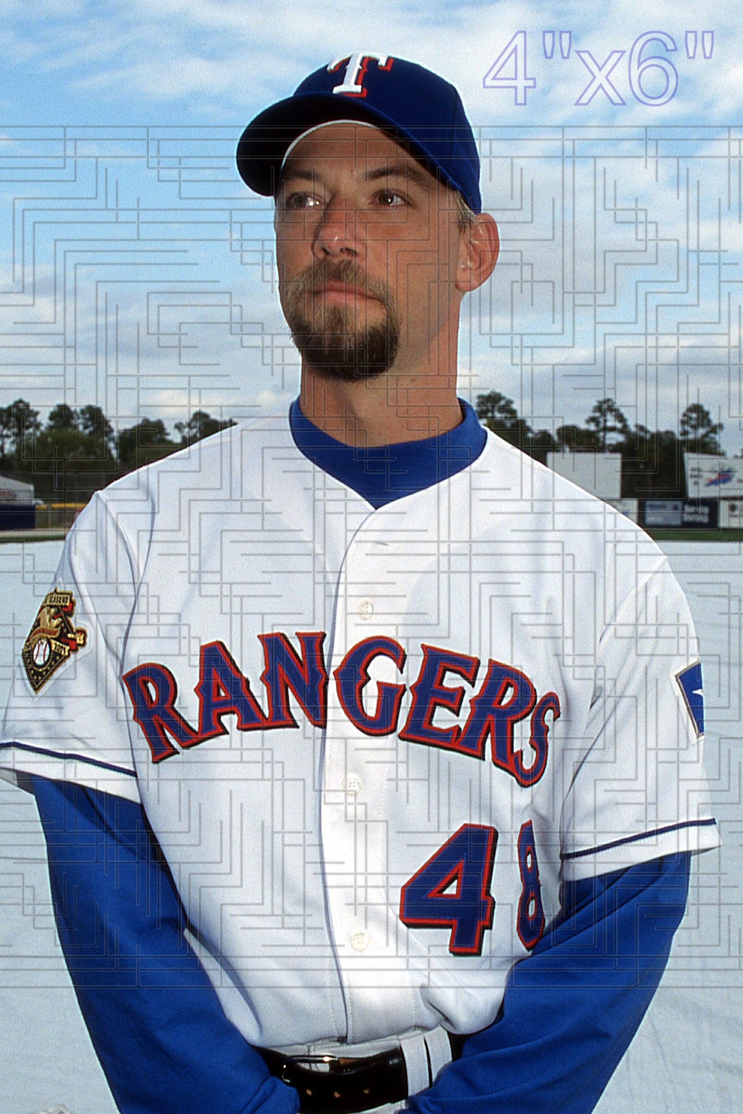 Chris Michalak - 2002 Texas Rangers - choose a size & style