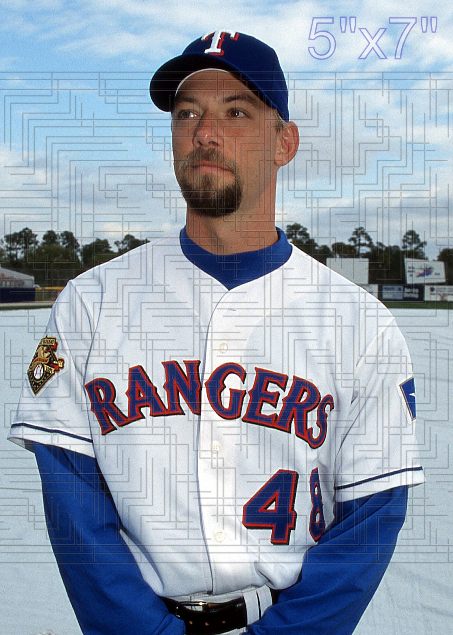 Chris Michalak - 2002 Texas Rangers - choose a size & style