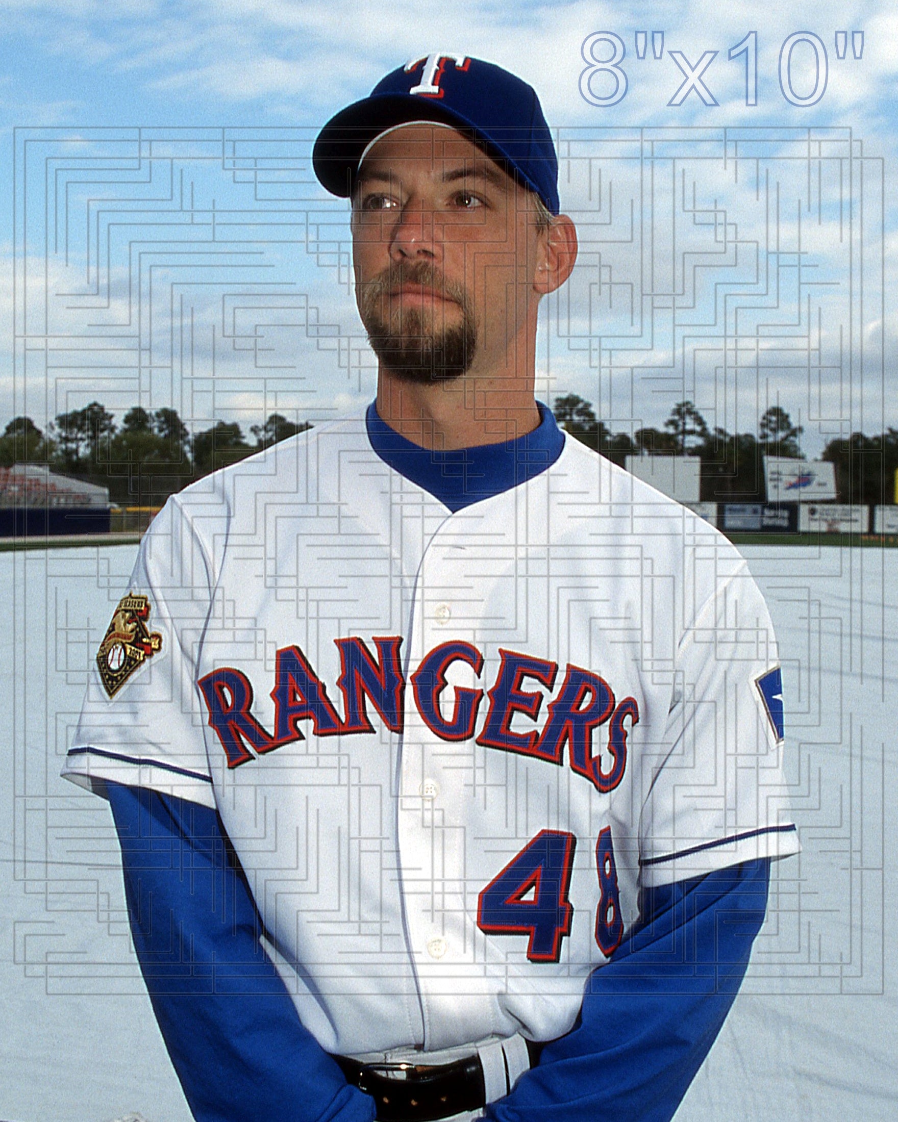 Chris Michalak - 2002 Texas Rangers - choose a size & style