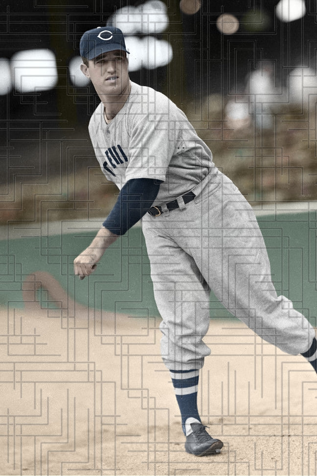 Chubby Dean - 1941 Cleveland Indians - choose a size & style