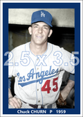 Chuck Churn - 1959 Los Angeles Dodgers - choose a size & style
