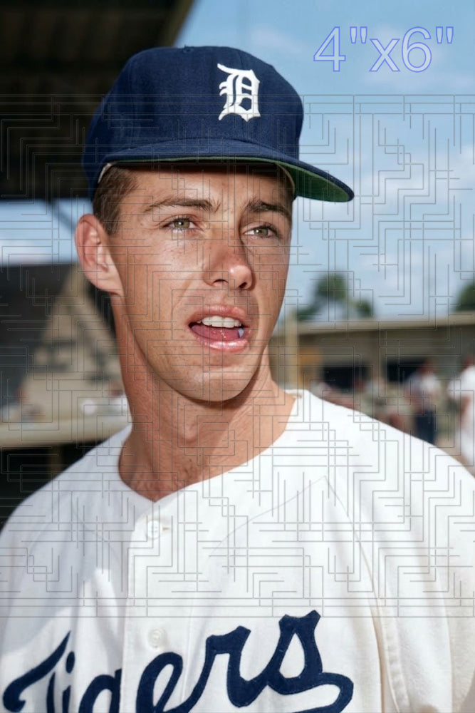 Chuck Cottier - 1961 Detroit Tigers - choose a size & style