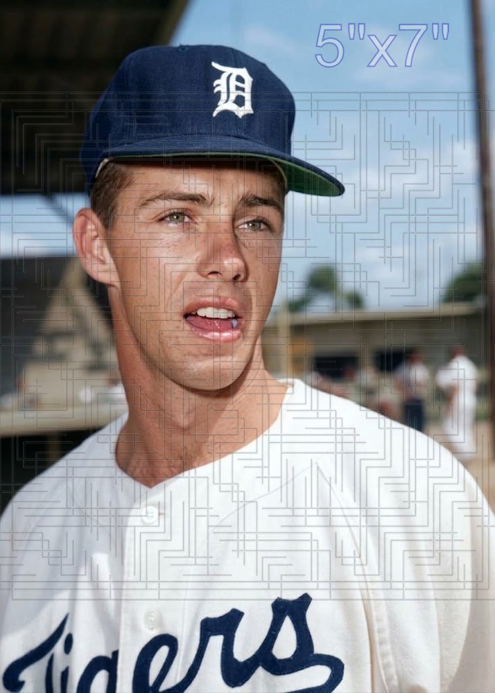 Chuck Cottier - 1961 Detroit Tigers - choose a size & style