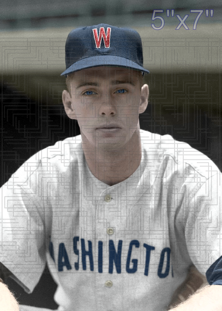 Chuck Cottier - 1962 Washington Senators - choose a size & style