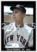 Chuck Diering - 1952 New York Giants - choose a size & style