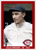 Chuck Dressen - 1927 Cincinnati Reds - choose a size & style