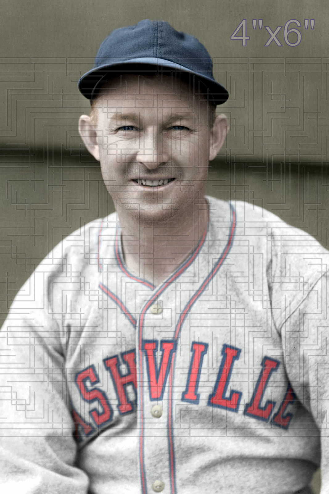 Chuck Dressen - 1932-33 Nashville Vols - choose a size & style