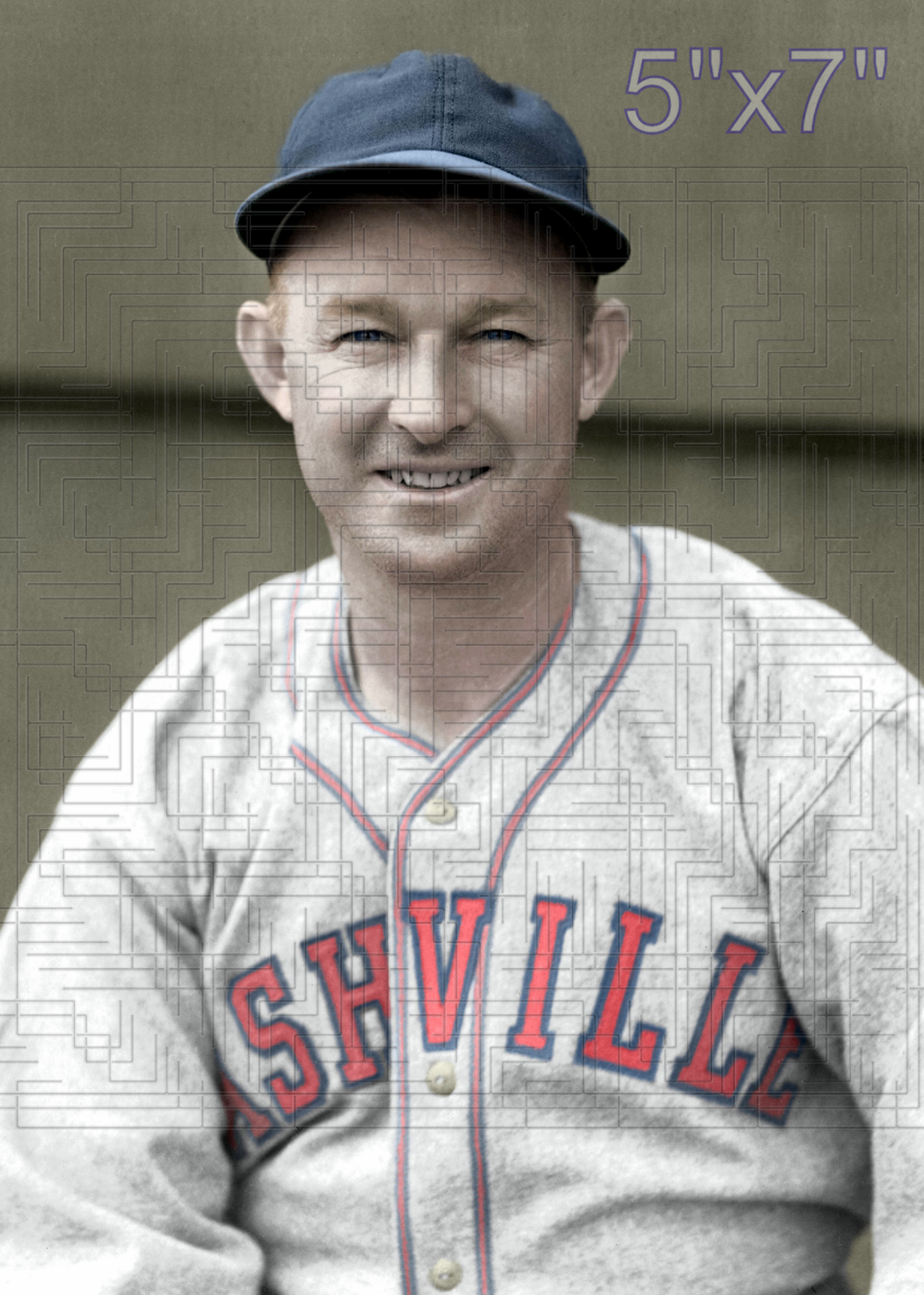 Chuck Dressen - 1932-33 Nashville Vols - choose a size & style